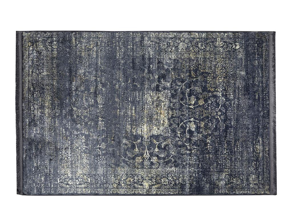 Silk Touch Tony КИЛИМ Кадифе 80x140 cm Тъмно синьо