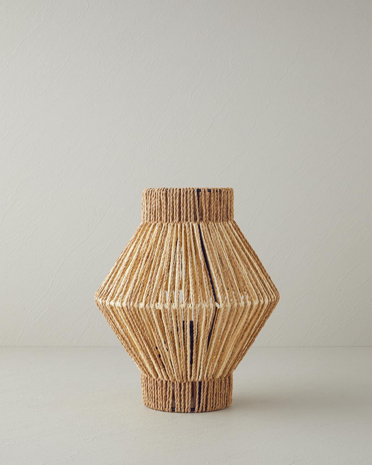 Silva Абажур Хартиено влакно 12x25x32 см Натурален..