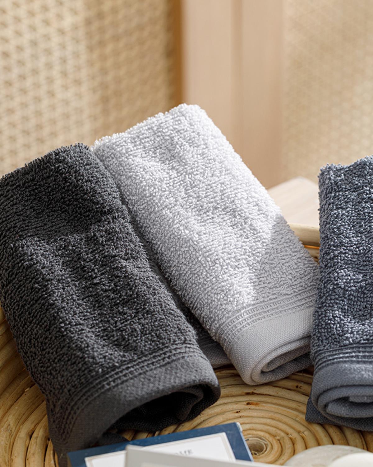 Simple ХАВЛИЯ КОМПЛЕКТ 3 бр. Рипсено 30x30 cm Light Grey-Anthracit-Black