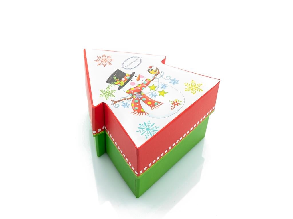Snowman Bone China Cup 300 ml Red