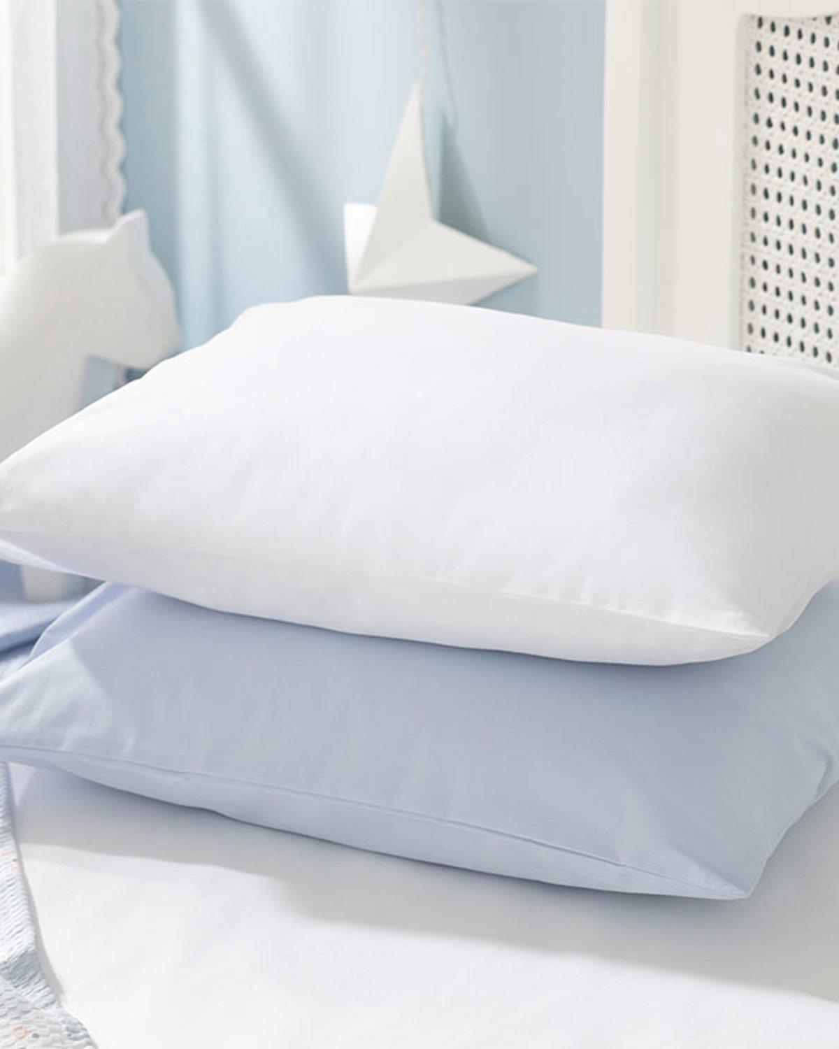 Soft Бебешка Калъфка За Възглавница . Памучен 35x45 см Бял