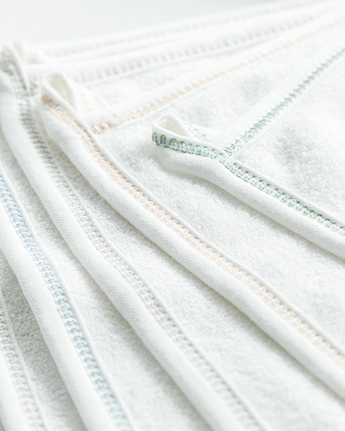 Soft Бебешка Хавлия За Изпотяване Памучен, Кремово, 28 X 28 Cm