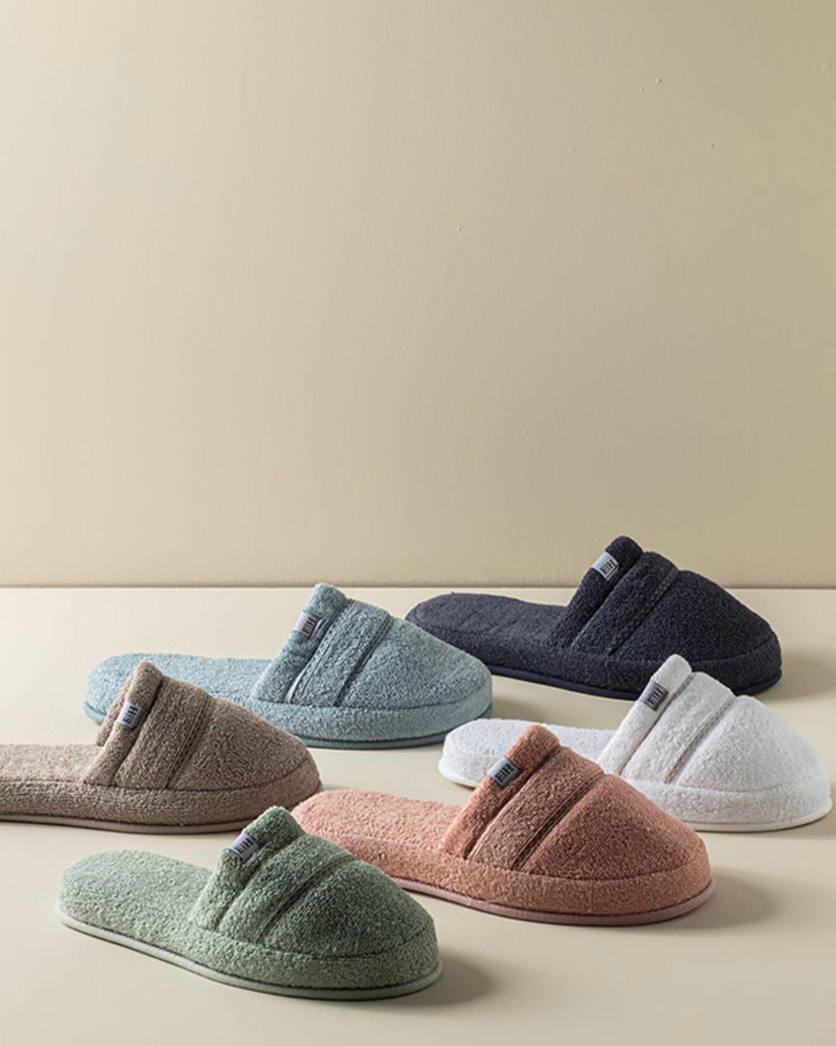 Soft Чехли За Баня Памучен, Мента, 40-44