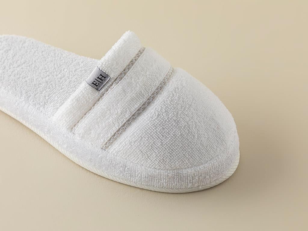 Soft Чехли За Баня Памучен, Бяло, 40-44