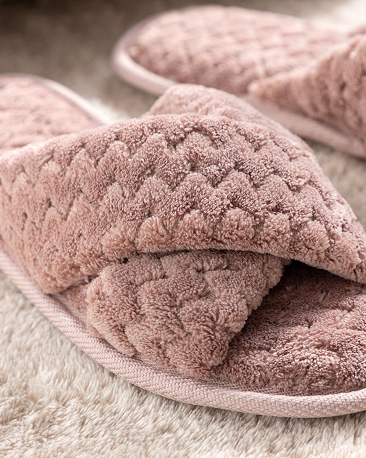 Soft Stripe Домашни Чехли Жена Уелсофт 36-37 Пепел от рози