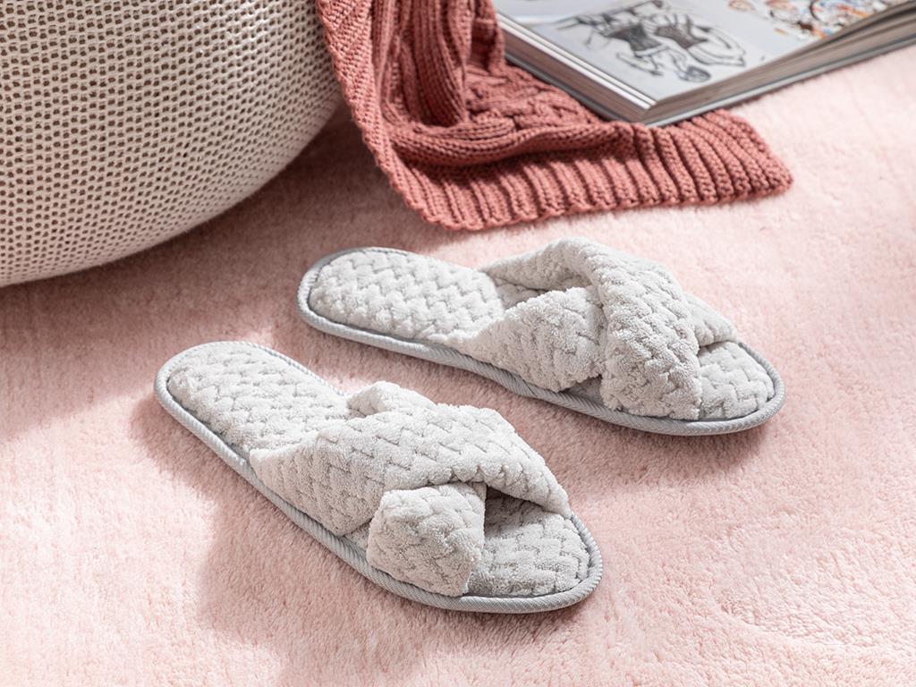 Soft Stripe ПАНТОФИ ЗА ДОМА Дамски Wellsoft 40-41 Gray