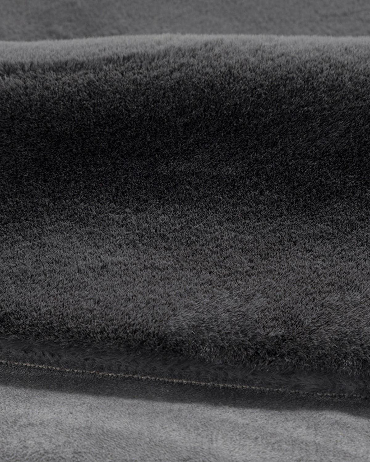 Soft Touch Кожа Rabbit Плюш, Антрацит, 120 Cm