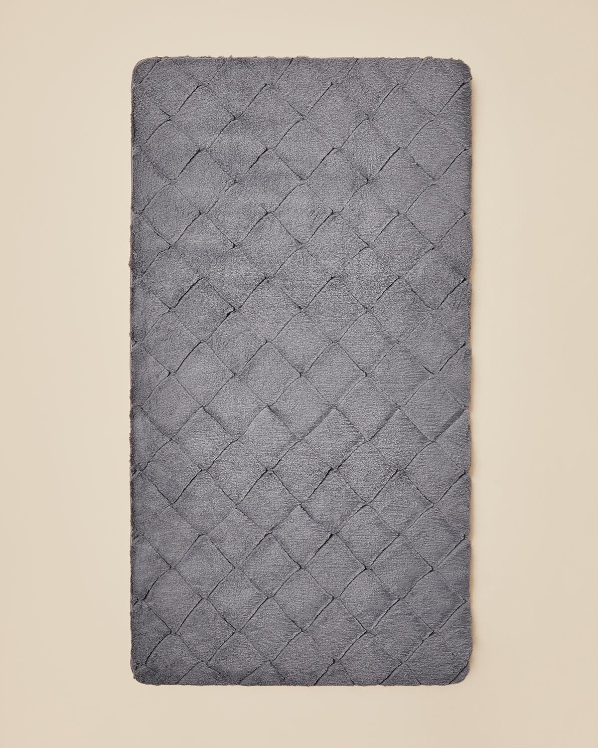 Soft Touch Килим Rabbit Плюш, Антрацит, 80 X 150 Cm