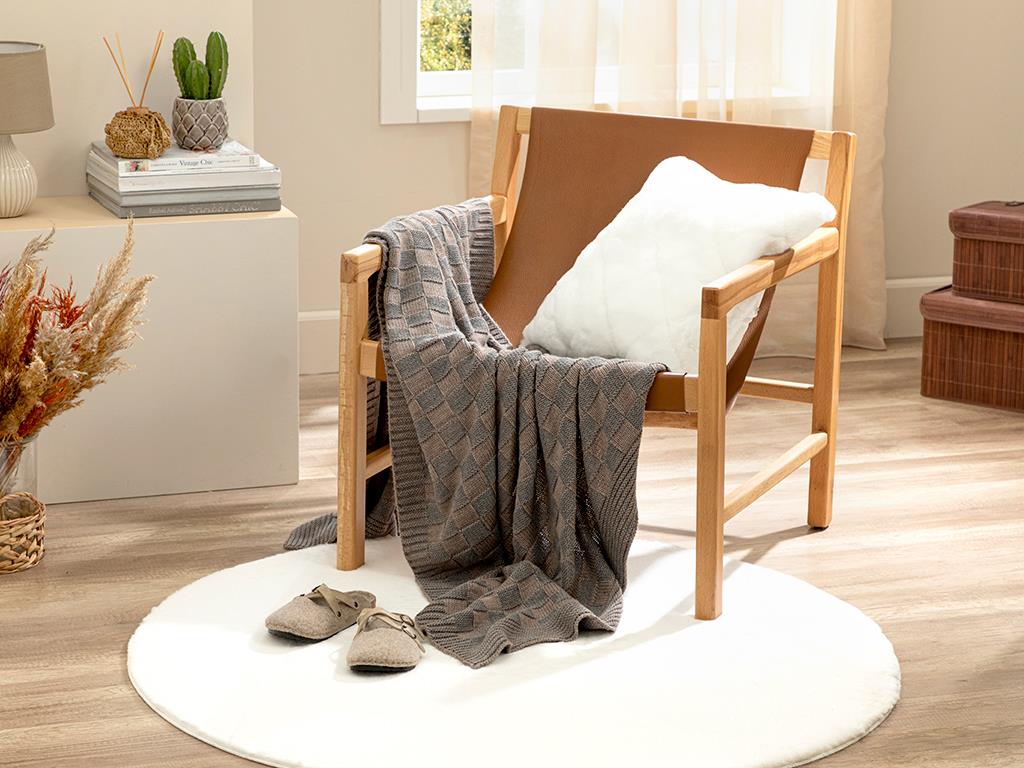 Soft Touch КОЖА Rabbit Плюш 90 cm Бял