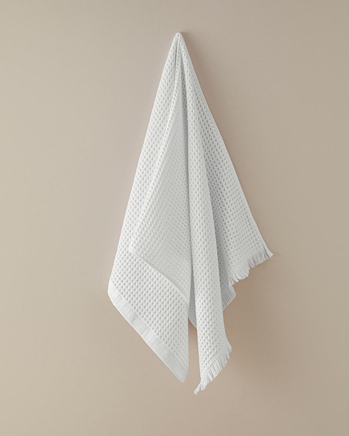 Sofya Кърпа За Баня Вафлена структура Памучен 70x140 см Екрю