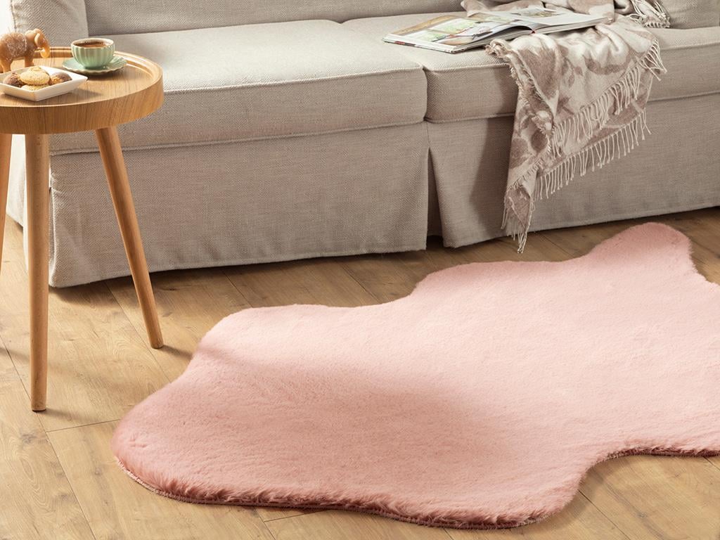 Solid Rabbit КОЖА Полиестер 90x200 cm Pink