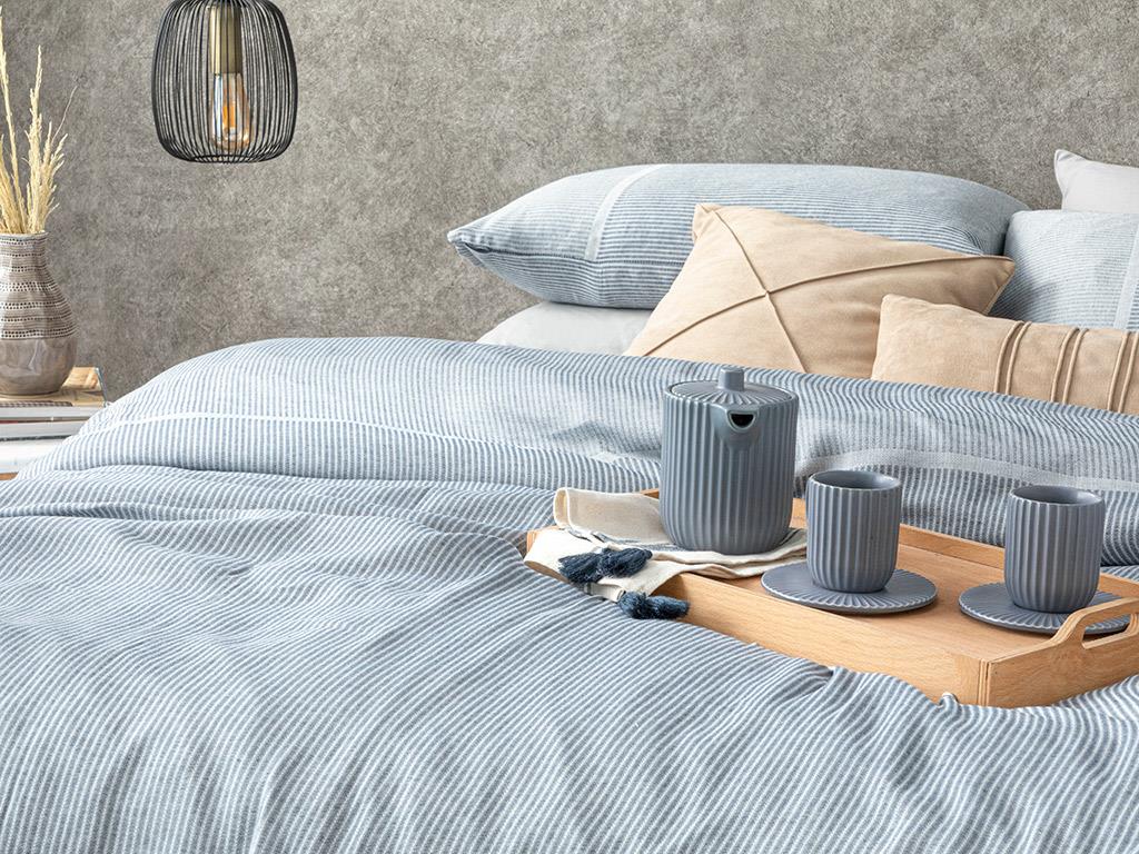 Splendid  Спален Комплект Двоен Soft & Shine 200x220 см Морскосин