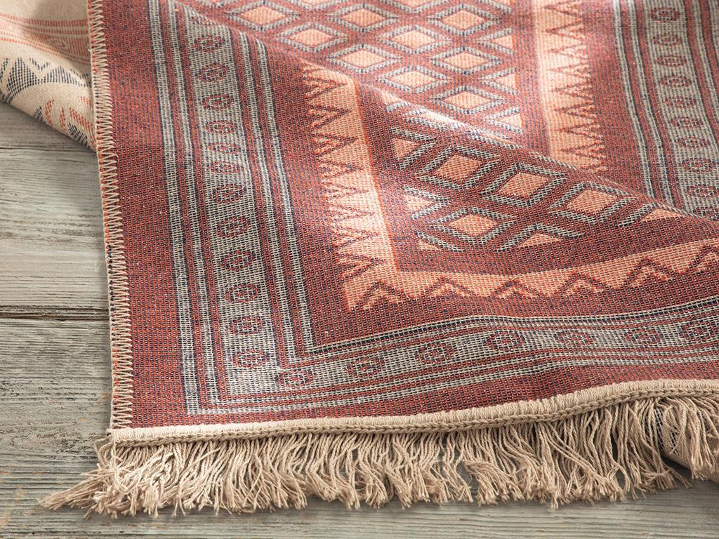 Squares Килим Тъкан 60x100 см Каменно сив - Керемиден
