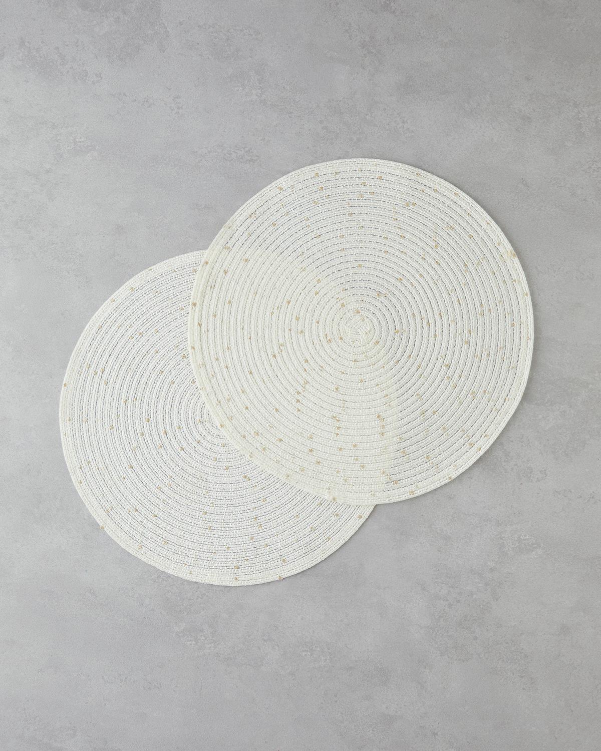 Stacy Pet 2 pcs Place Mat 38 cm Cream