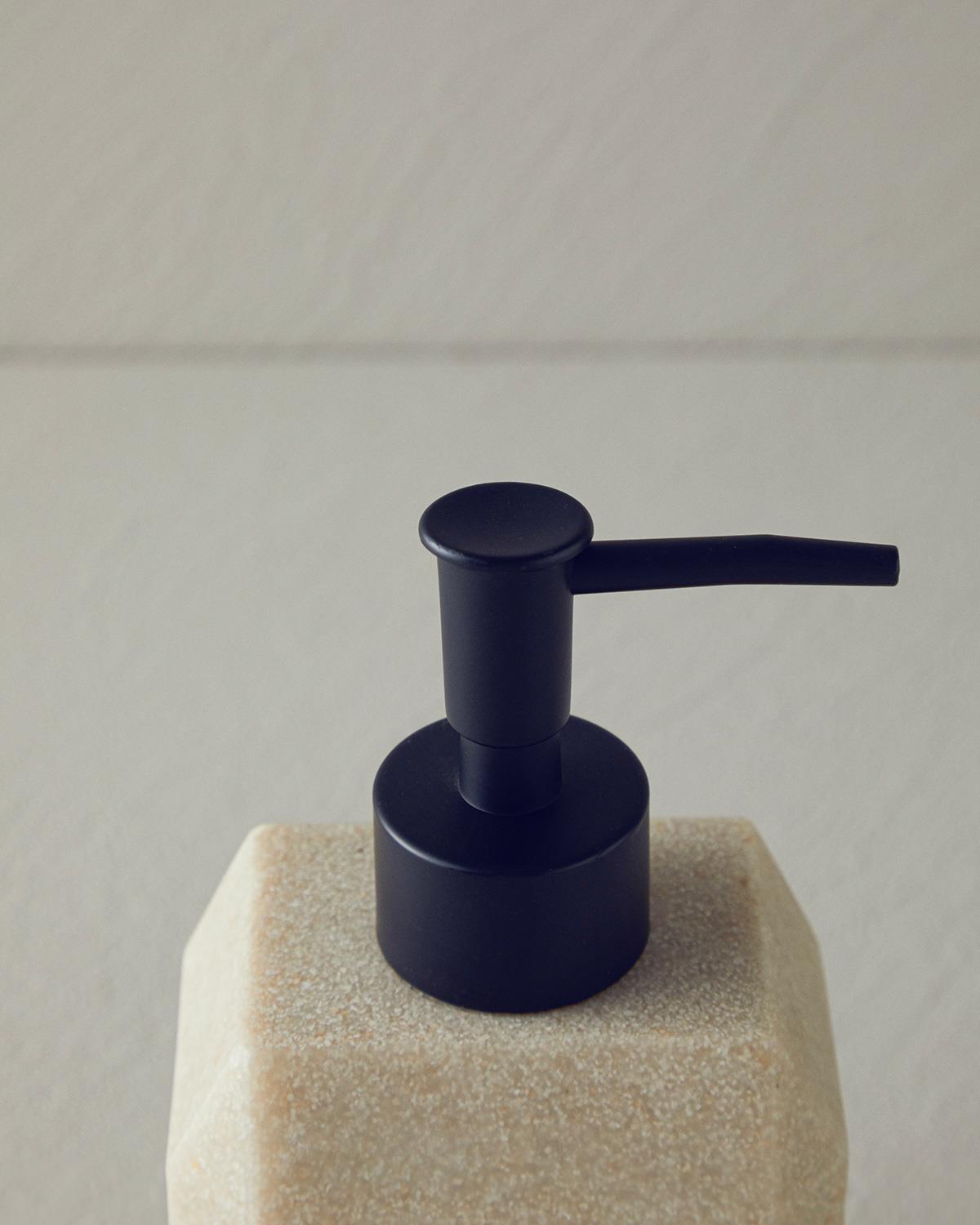 Stone Комплект За Баня 3 бр. 17,5X11X18 см Бежов