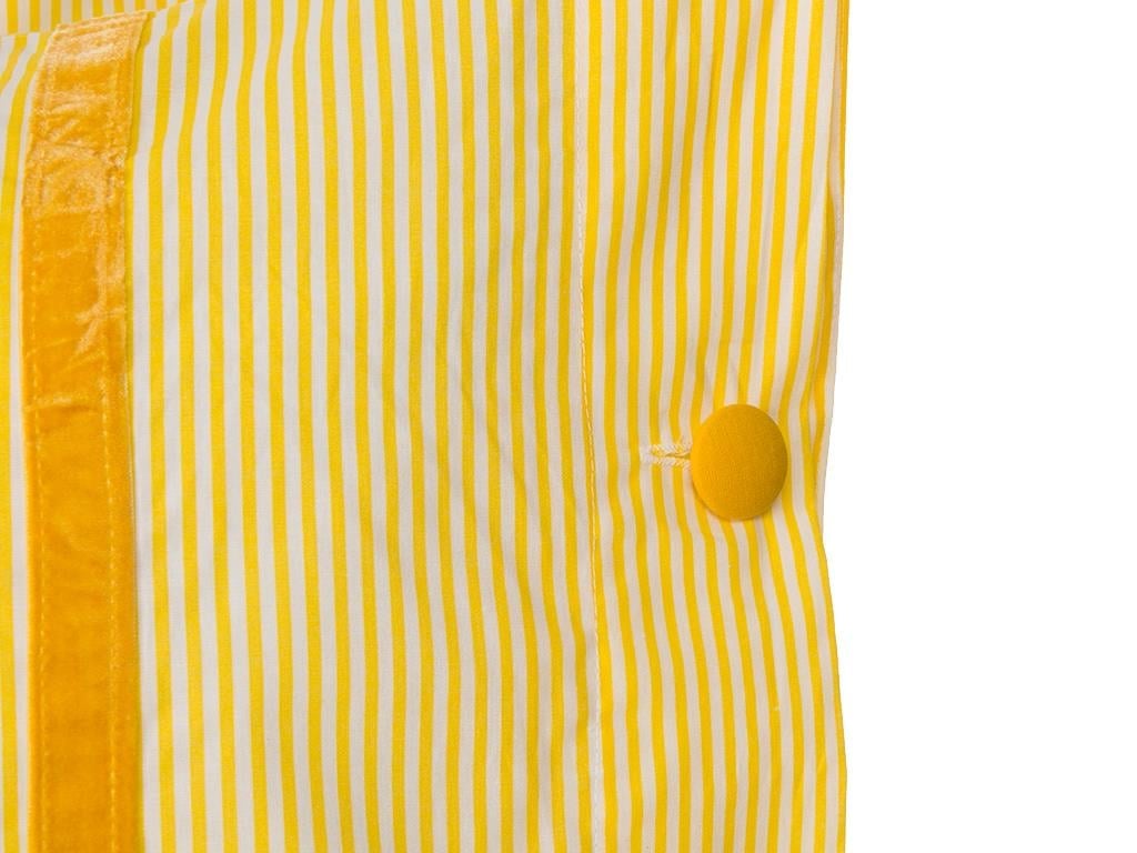 Stripe КЪЛЪФКА ЗА ВЪЗГЛАВНИ 2 комплекта Памучен 50x70 cm Yellow.