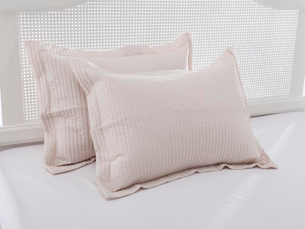 Stripe ПОКРИВКА ЗА ЛЕГЛО К Двоен човек Микрофибер 240x260 cm Beige