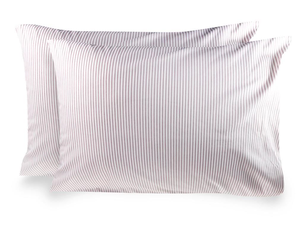 Stripe New КЪЛЪФКА ЗА ВЪЗГЛАВНИ 2 комплекта Памучен 50x70 cm Lilac.