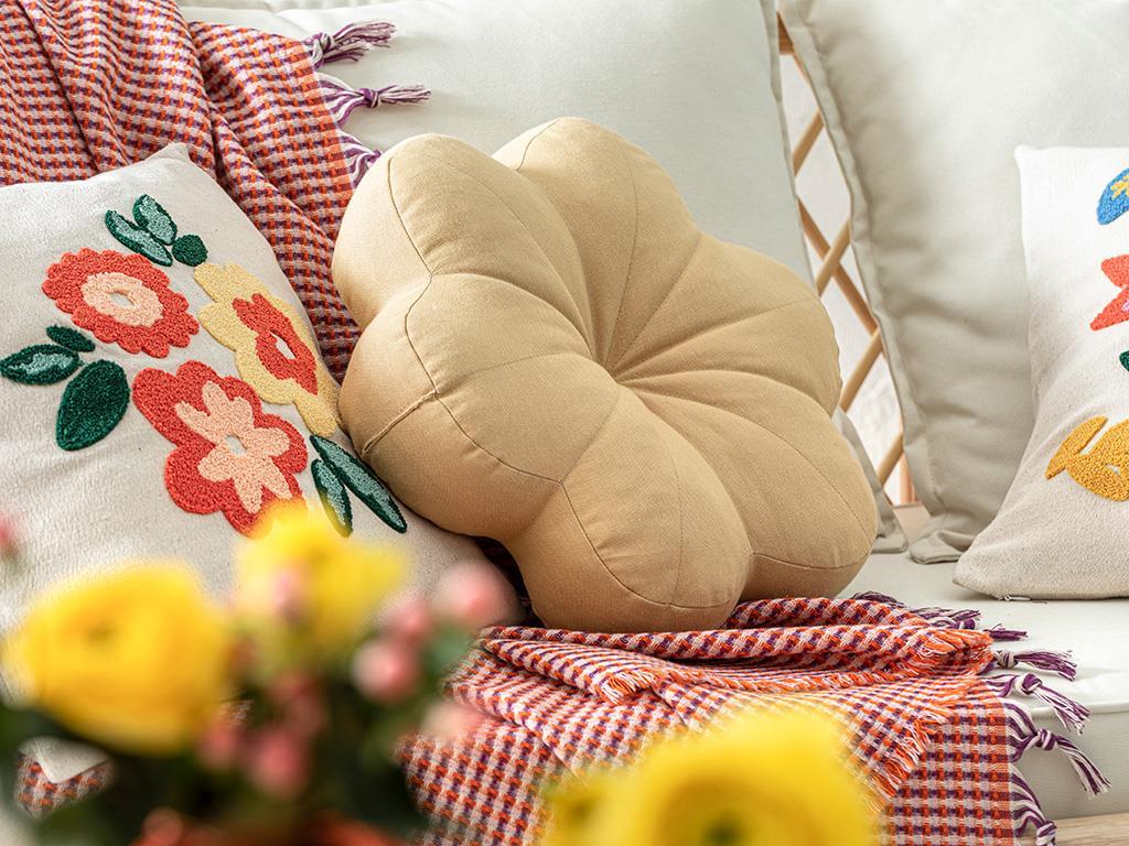 Summer Bloom DEKORATIF KIRLENT 40 cm Yellow.