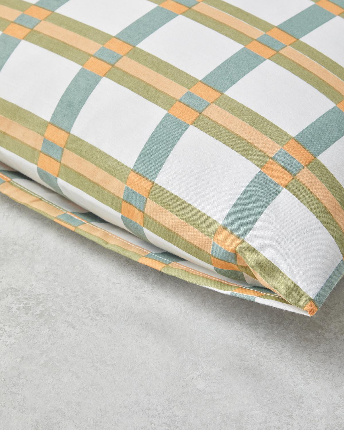 Калъфка За Възглавница 2 бр. Лесно за гладене 50x70 см Зелен