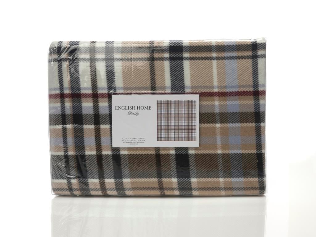 Tartan ОДЕАЛО Tek Kişilik Скоч 150x200 cm Dark Blue.