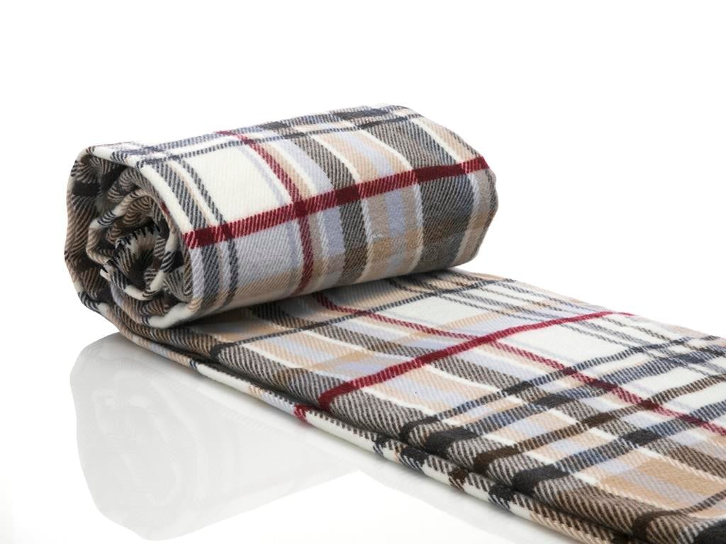 Tartan ОДЕАЛО Tek Kişilik Скоч 150x200 cm Dark Blue.