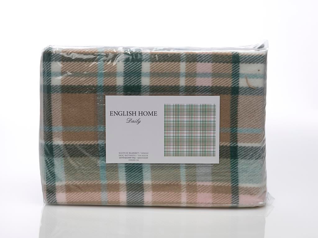 Tartan ОДЕАЛО Tek Kişilik Скоч 150x200 cm Pink