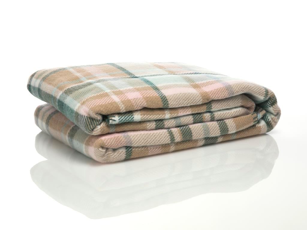 Tartan ОДЕАЛО Tek Kişilik Скоч 150x200 cm Pink