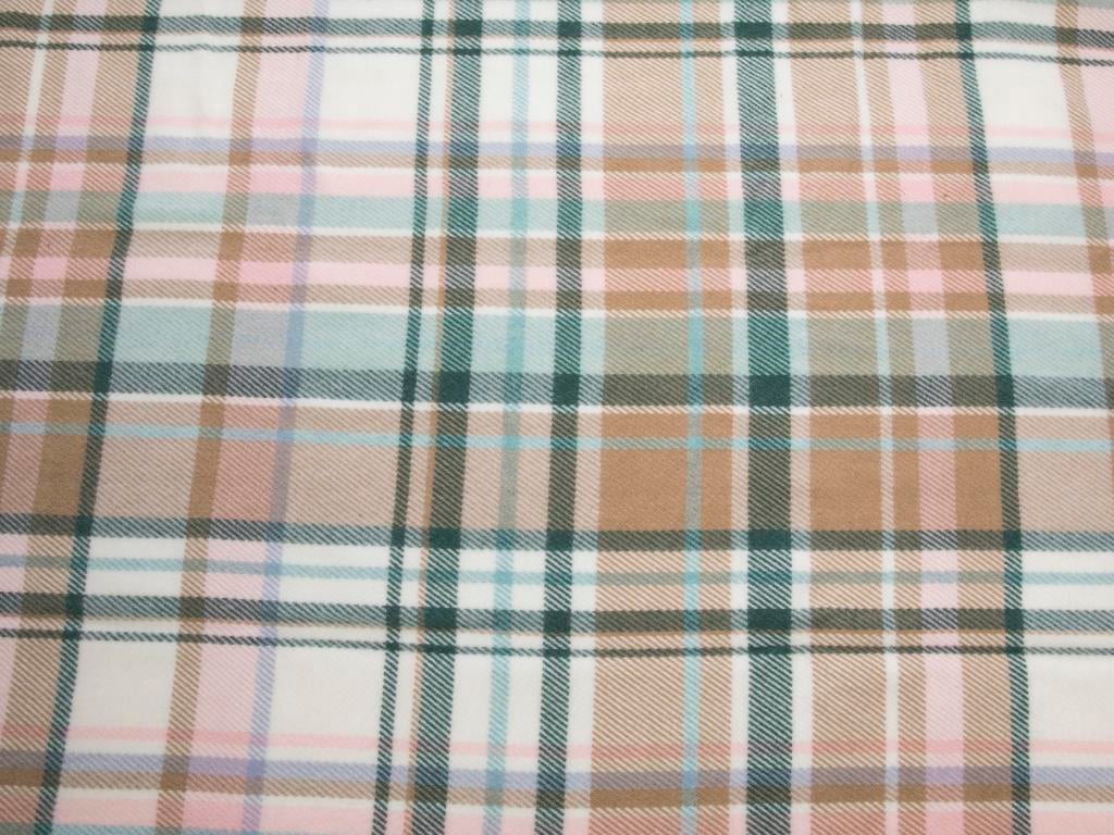 Tartan ОДЕАЛО Tek Kişilik Скоч 150x200 cm Pink
