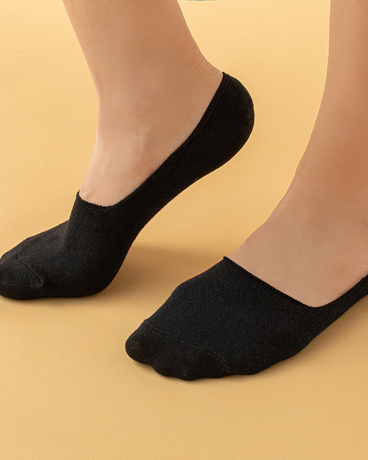 Tarvel Чорапи Бабет Дамски 3 Бр., Памучен, Черно, 36-40