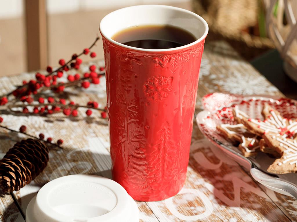 Taylor TRAVEL MUG New Bone 440 ml Red