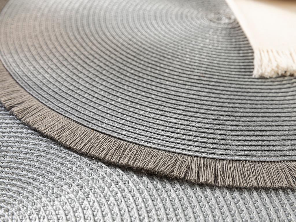 Terra Американзки Сервиз 2Бр., Полипропилен, Сиво, 38 Cm