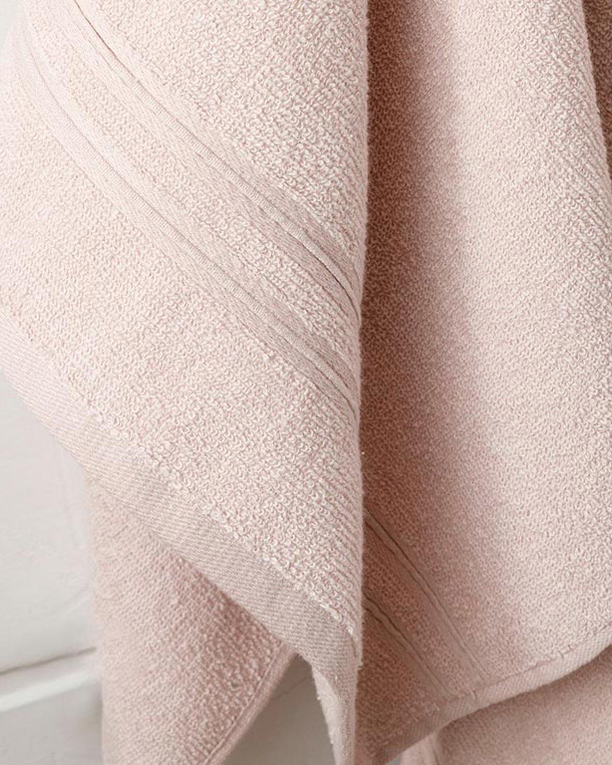 Thin Stripe Комплект Кърпи За Баня 2 бр. С рипс 50x85+70x140 см Нюд