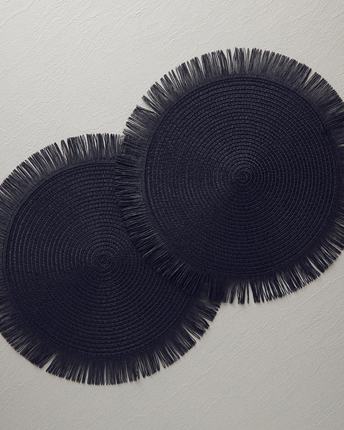 Trellis Подложки За Хранене 2 бр. Хартия 38 см Черен