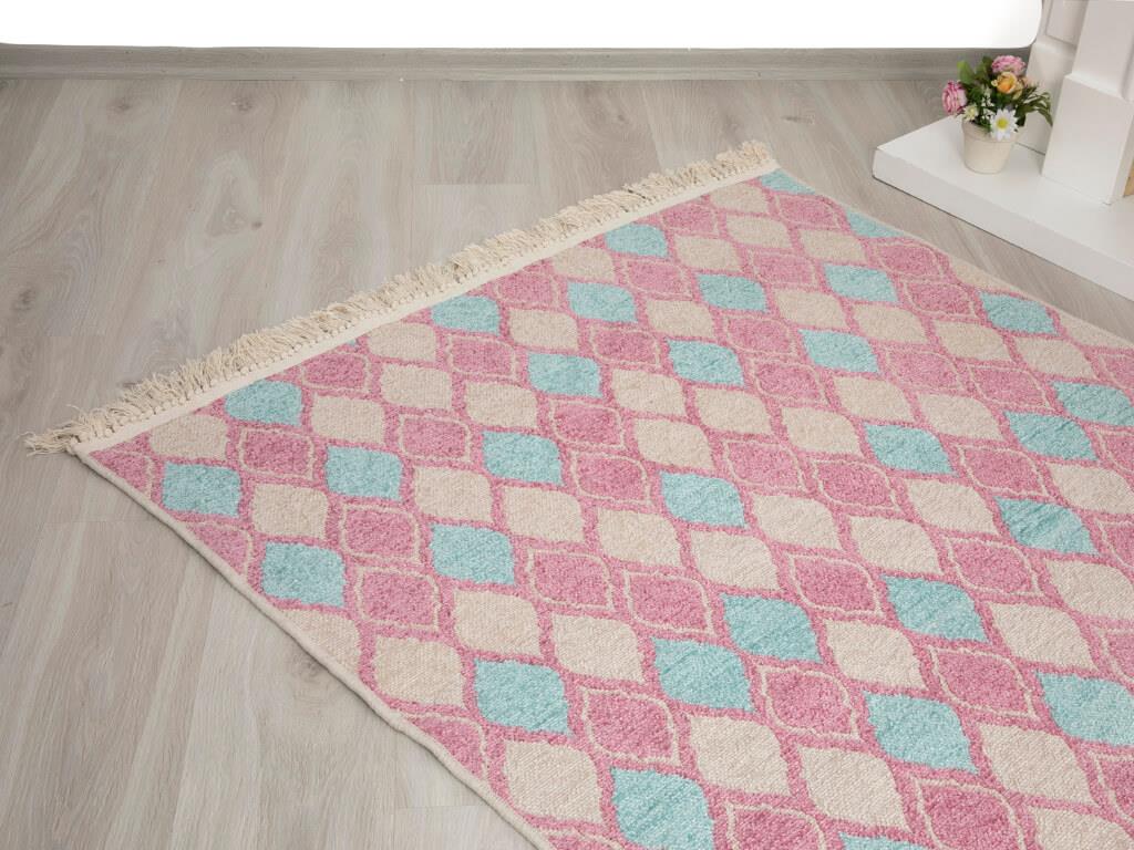 Trend Tiles КИЛИМ Шенил 120x180 cm Pink-Mint