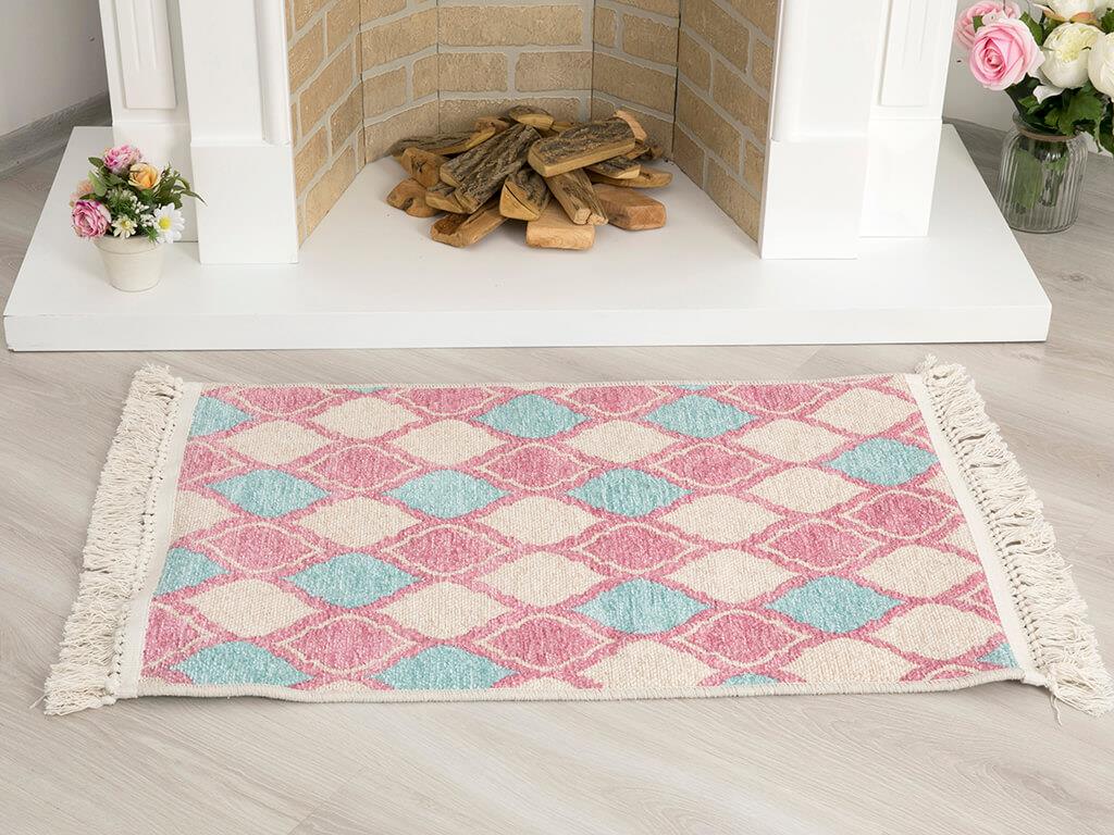 Trend Tiles КИЛИМ Шенил 60x90 cm Pink-Mint