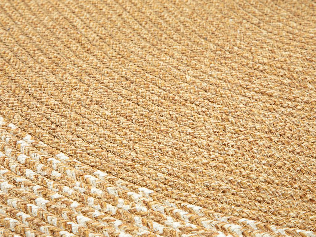 Tribal Jute-Looking Decorative Jute Carpet 90x150 cm Natural Beige