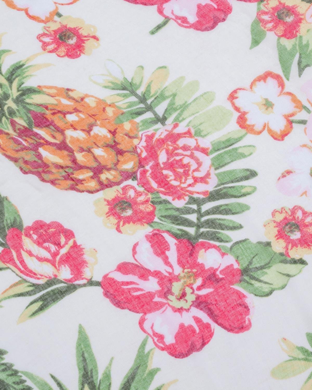 Tropic Raphsody Парео С щампа 140x120 см Розов