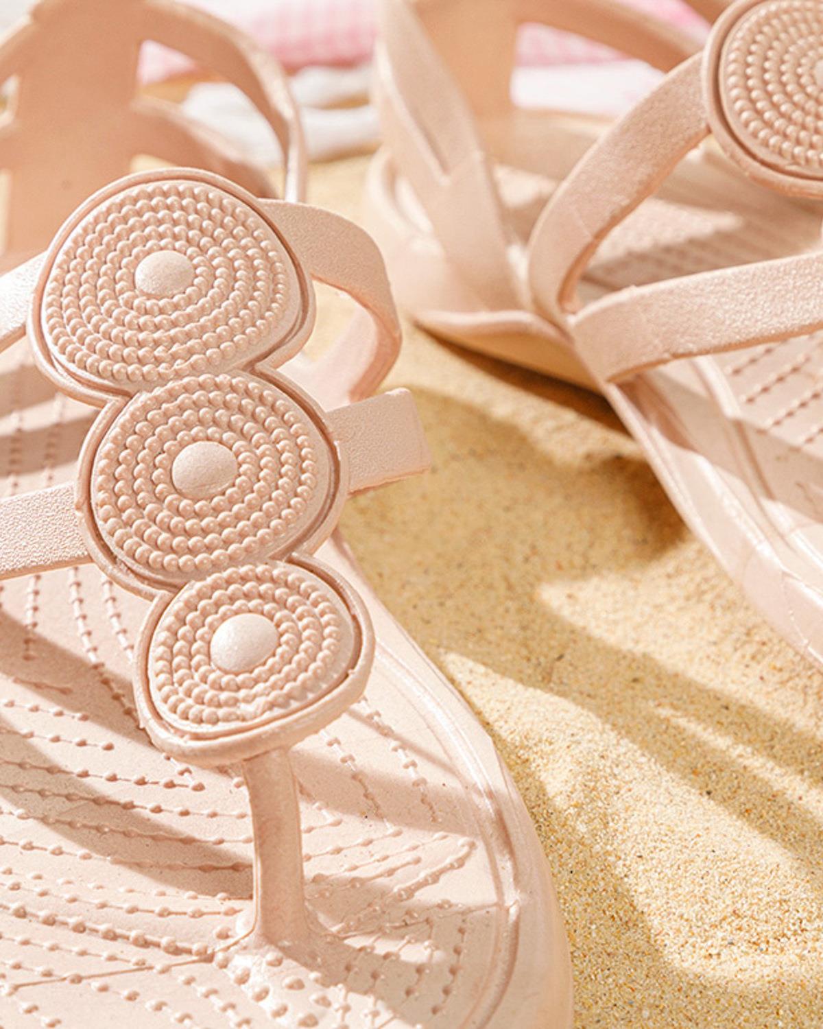 Tropical Джапанки За Плаж Чехли 37 Нюд