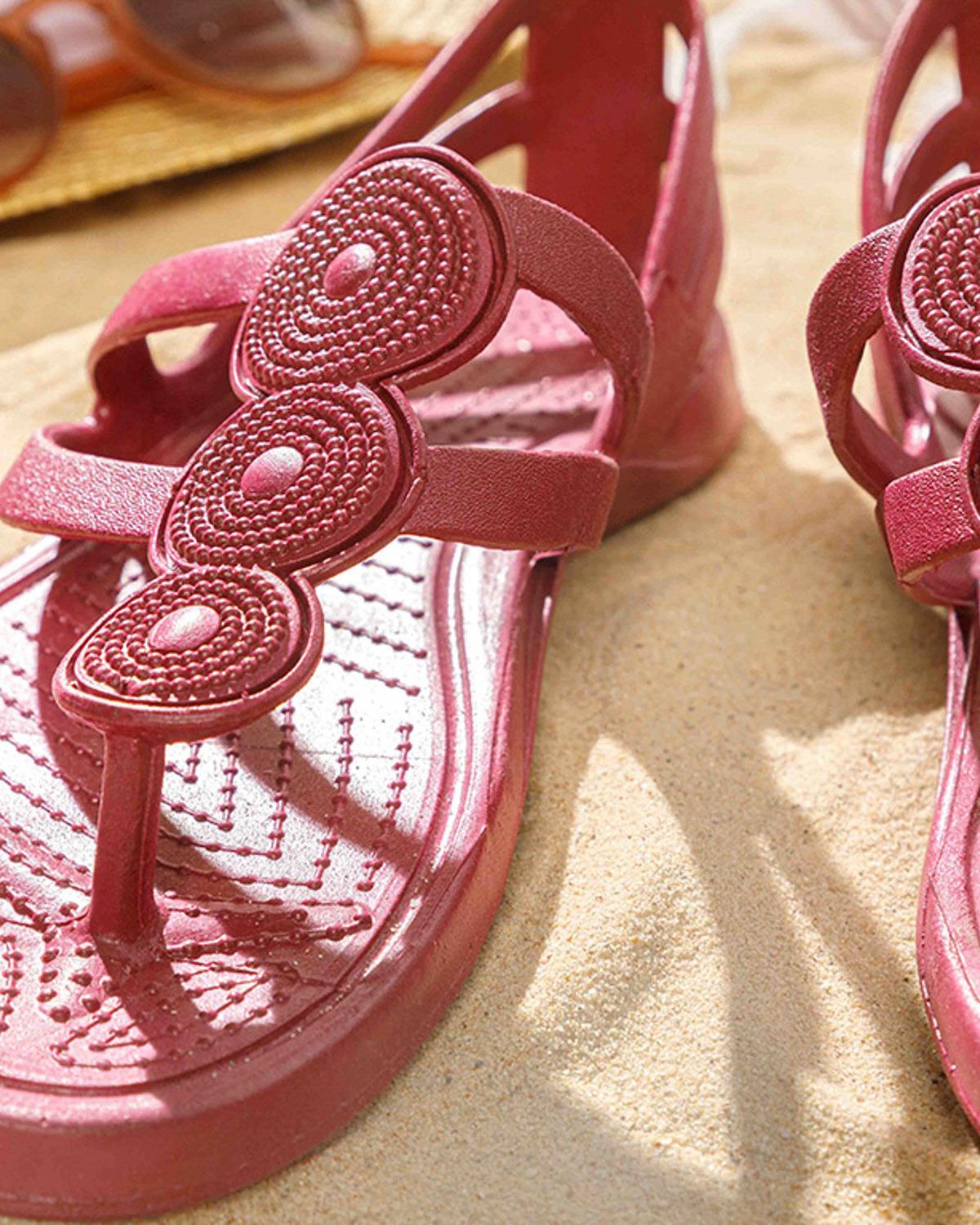 Tropical Джапанки За Плаж Чехли 39 Бордо