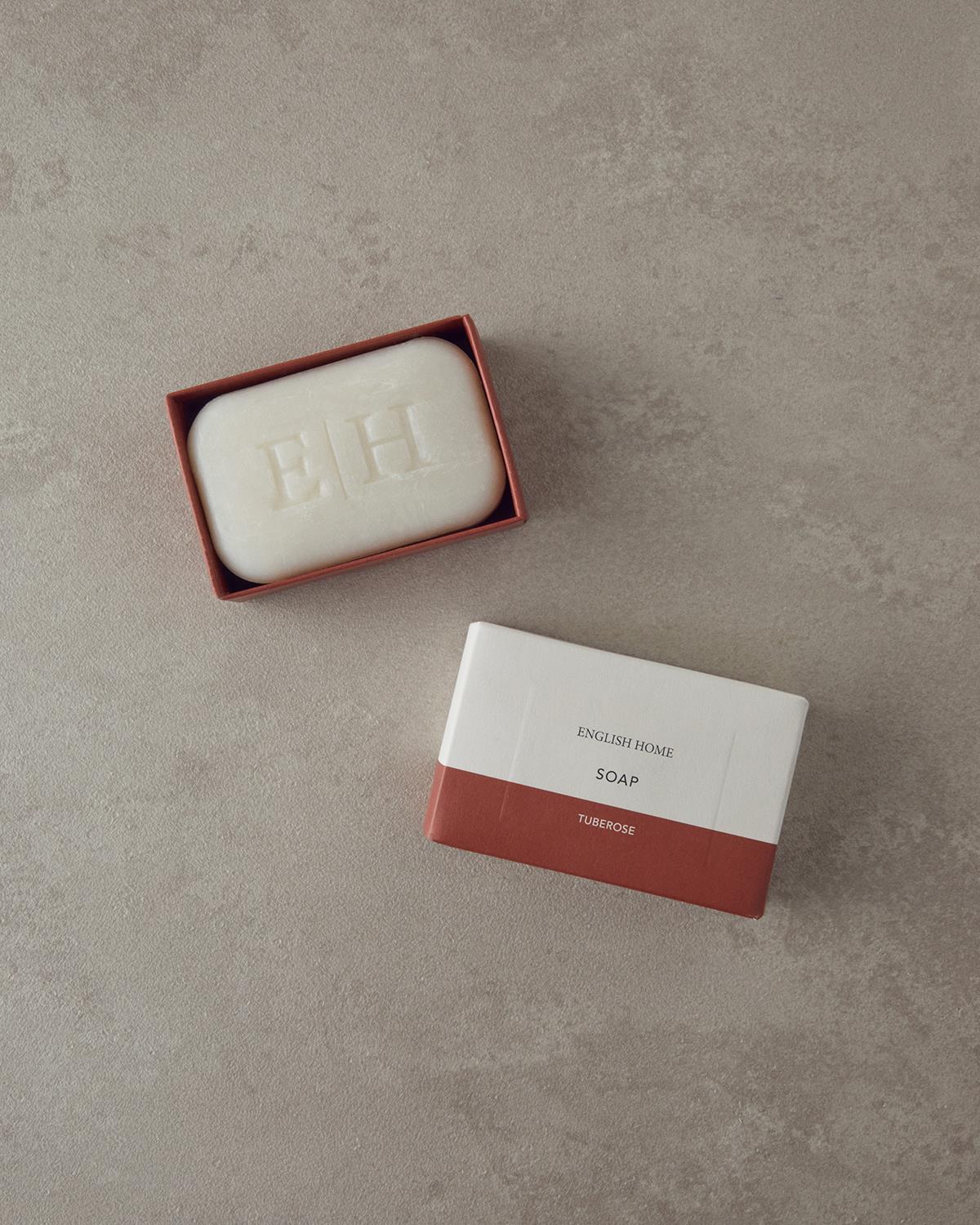 Tuberose Solid Soap 100 g White