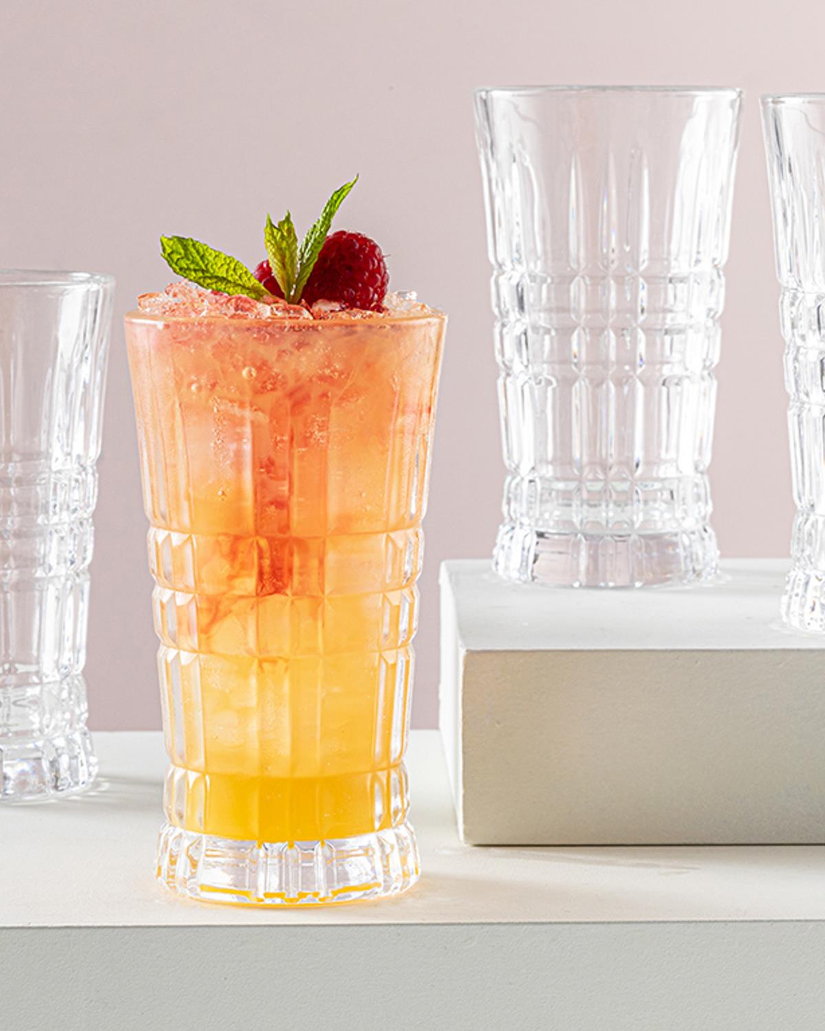 Uni Чаша За Безалкохолно 4 Бр., Стъкло, Прозрачен, 290 Ml