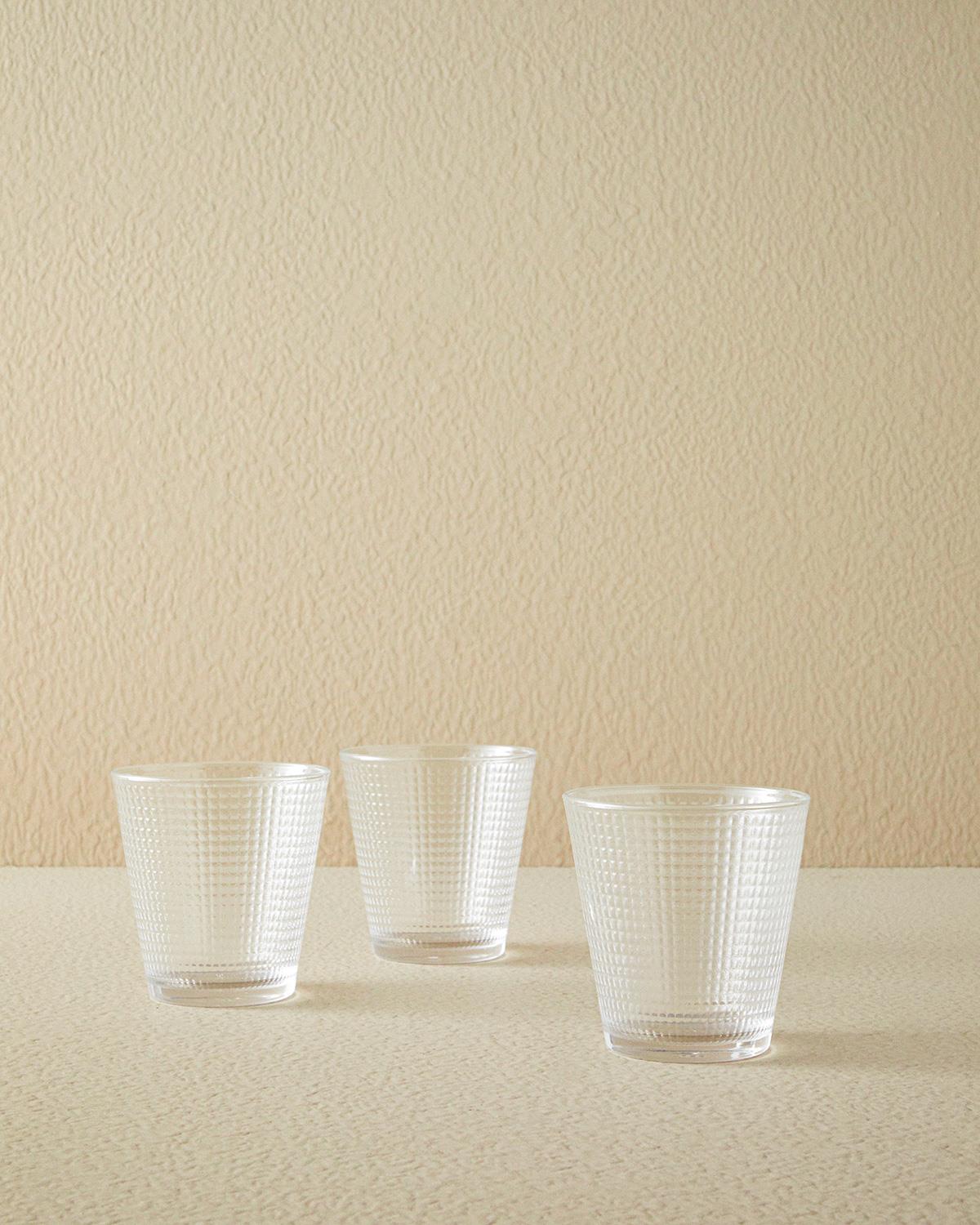 Unique Чаша За Безалкохолно 3 Бр., Стъкло, Прозрачен, 250 Ml