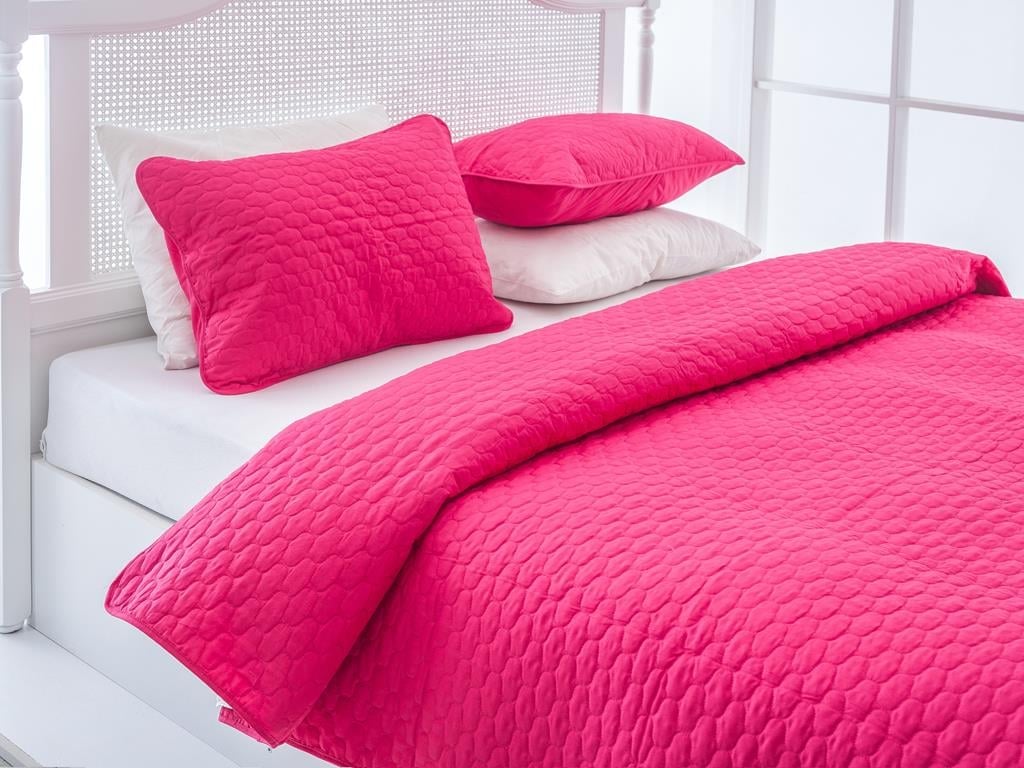 Valda ПОКРИВКА ЗА ЛЕГЛО К Двоен човек Памучен 240x260 cm Fuschia