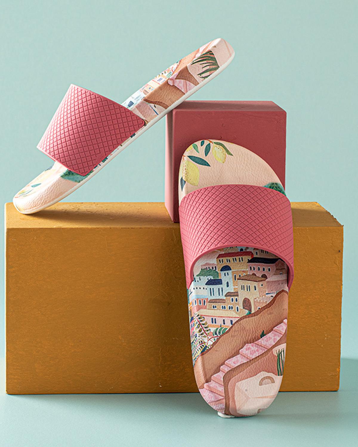 Venice Плажни Телрлици Дамски, Розово, 40