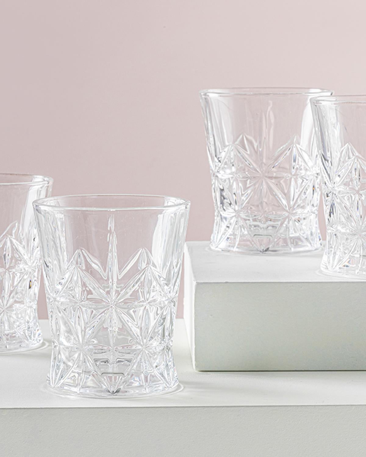 Vera Чаша 4 бр. Стъкло 260 мл Прозрачен