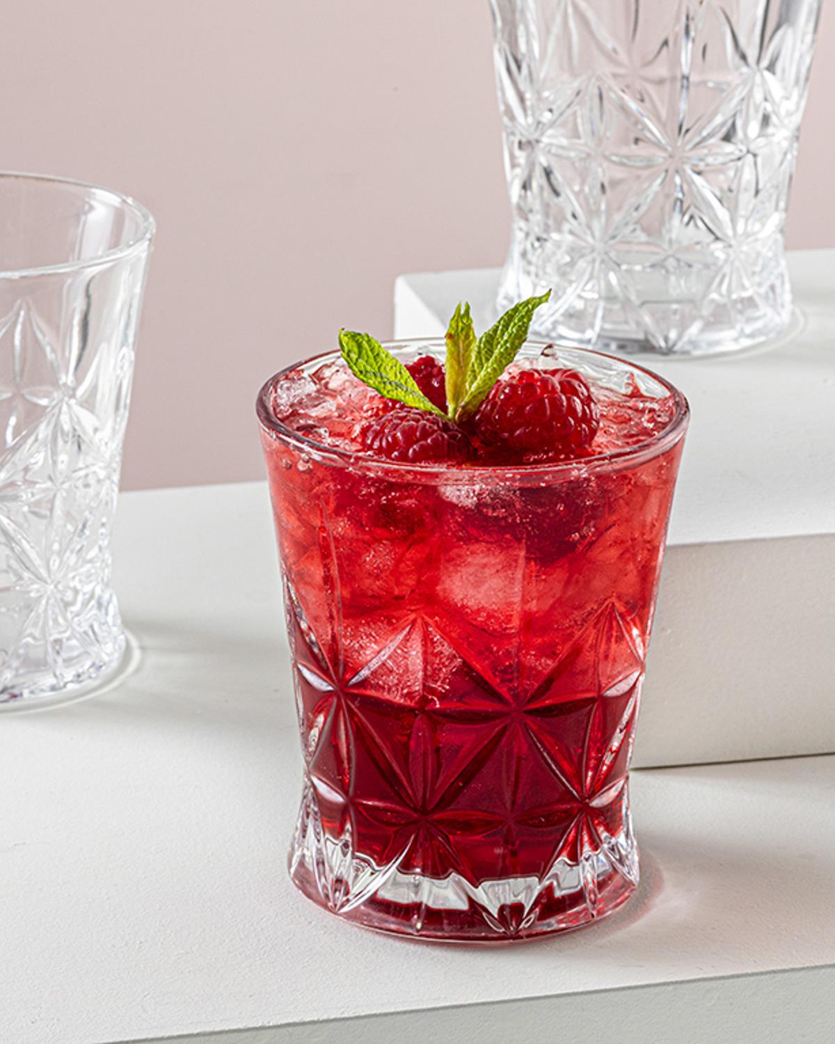 Vera Чаша 4 бр. Стъкло 260 мл Прозрачен