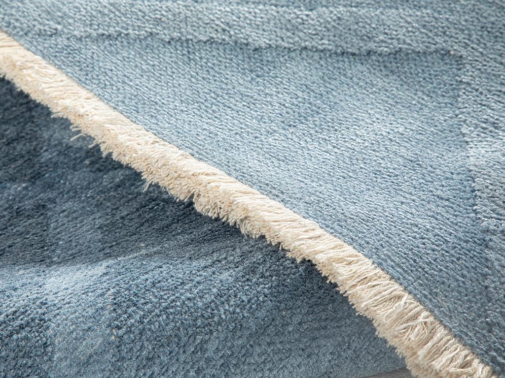 Vera Chenille Carpet 80x150 cm Navy Blue