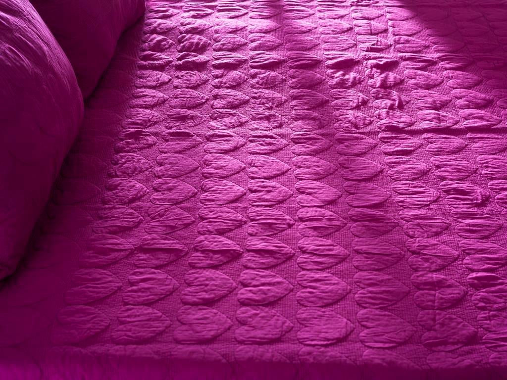 Vesta ПОКРИВКА ЗА ЛЕГЛО К Tek Kişilik Country 160x240 cm DarkPink