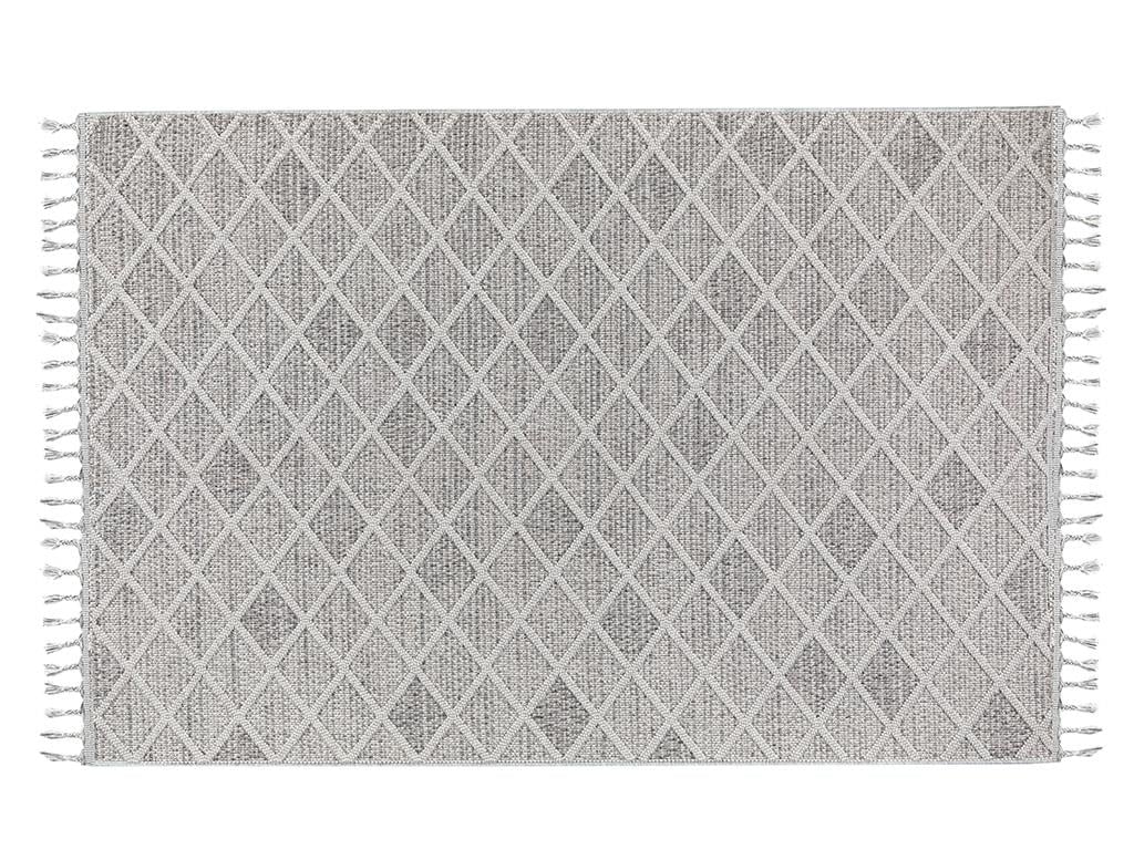 Vincent Woven Curl Carpet 120x180 cm Gray